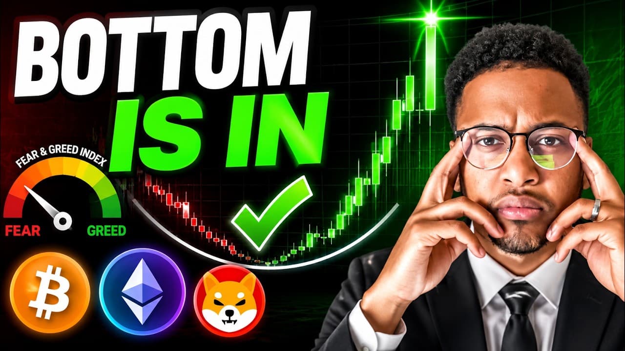 THE CRYPTO BOTTOM IS HERE! Here's The PROOF.