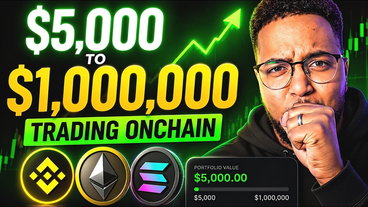 I'M TURNING $5,000 INTO $1,000,000 TRADING MEMECOINS! (EP. 1)