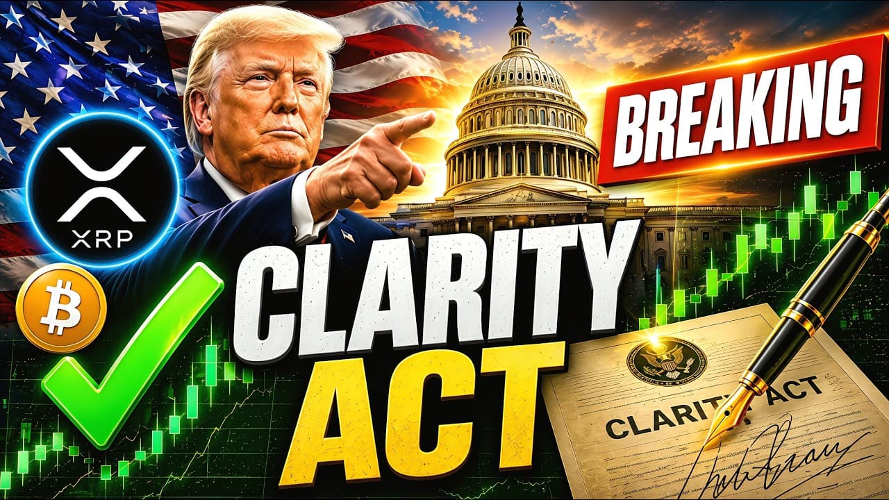 🚨 BREAKING: CLARITY ACT NEWS! TRUMP: "THE FINAL STRETCH"