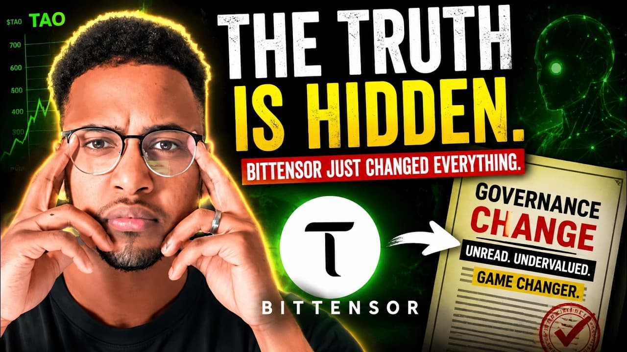 TAO IS LYING TO YOU… The Bittensor Change Nobody Read