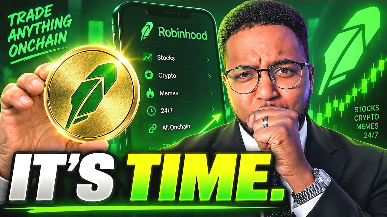 IF YOU’RE NOT TRADING ON ROBINHOOD CHAIN, WATCH THIS NOW! IT’S TIME.